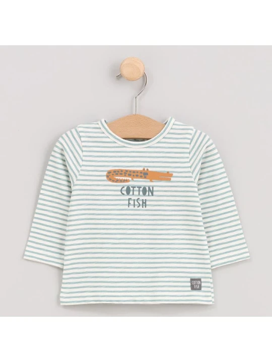 Zdjęcie produktu Cotton Fish Koszulka w kolorze kremowym rozmiar: 68