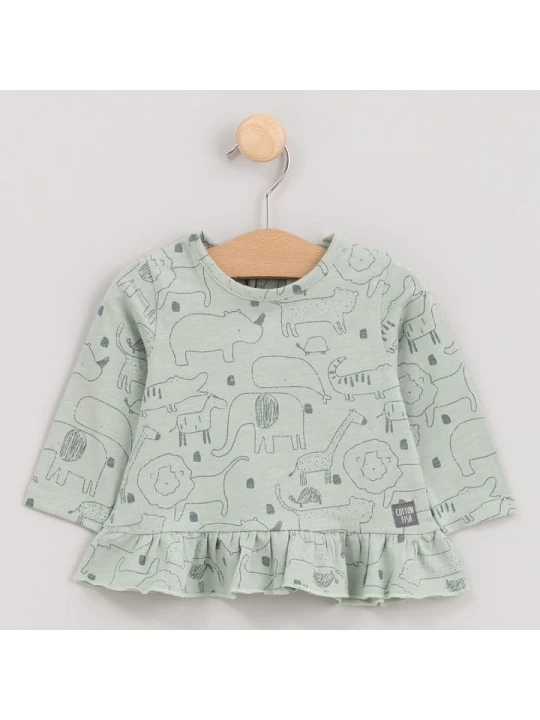 Zdjęcie produktu Cotton Fish Koszulka w kolorze zielonym rozmiar: 92