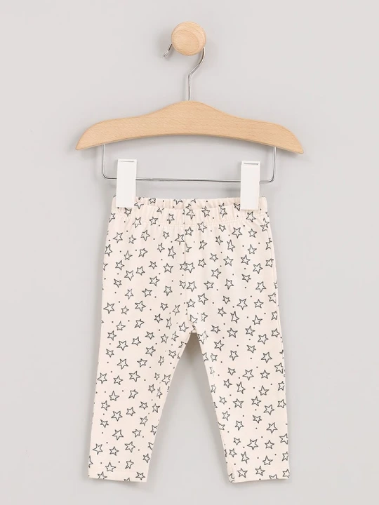 Zdjęcie produktu Cotton Fish Legginsy w kolorze kremowym rozmiar: 92