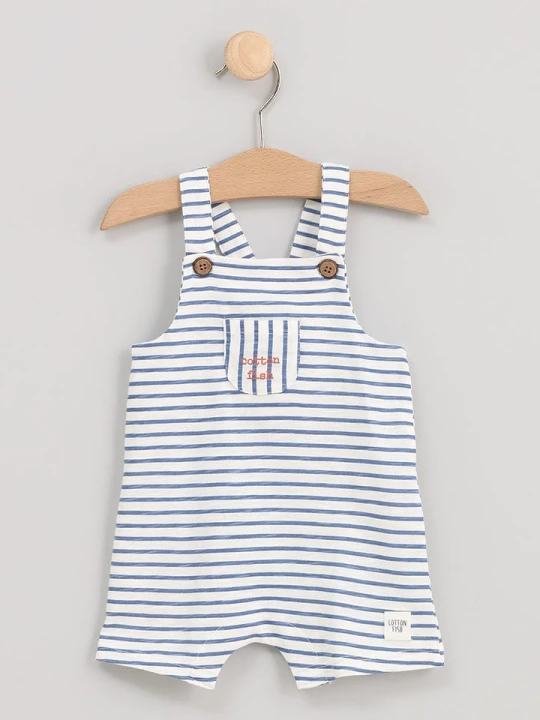 Zdjęcie produktu Cotton Fish Ogrodniczki w kolorze białym rozmiar: 68