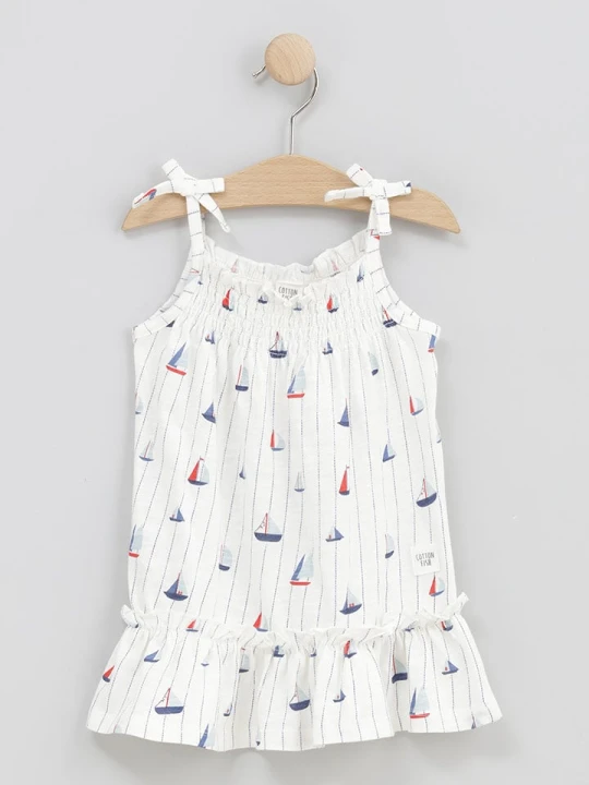 Zdjęcie produktu Cotton Fish Sukienka w kolorze białym rozmiar: 104