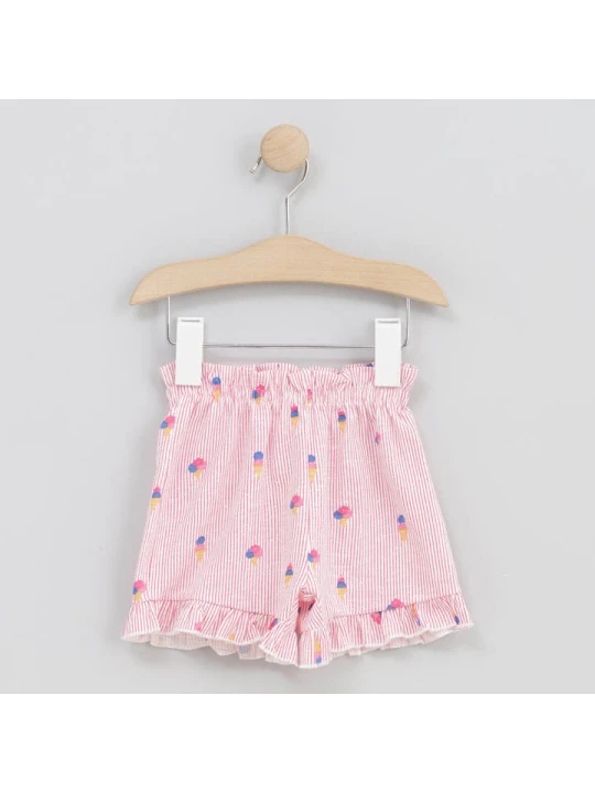 Zdjęcie produktu Cotton Fish Szorty w kolorze różowym rozmiar: 86