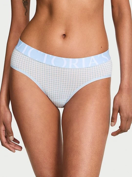 Zdjęcie produktu Cotton Majtki bawełniane Exploded Logo Hiphugger Victoria's Secret Z nadrukiem