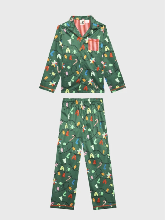 Zdjęcie produktu Cotton On Kids Piżama 7342255 Zielony Regular Fit