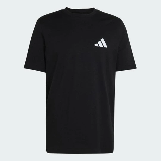 Zdjęcie produktu Cotton T-Shirt with BOS Adidas czarny