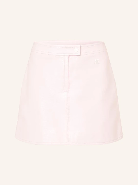 Zdjęcie produktu Courrèges Spódnica Z Imitacji Skóry rosa JASNORÓŻOWY