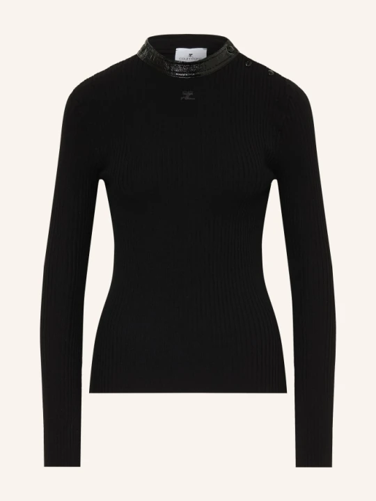 Zdjęcie produktu Courrèges Sweter schwarz CZARNY