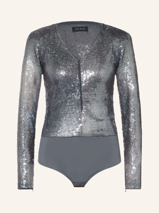 Zdjęcie produktu Cph Muse Body Cmpaillet Z Cekinami silber SZARY