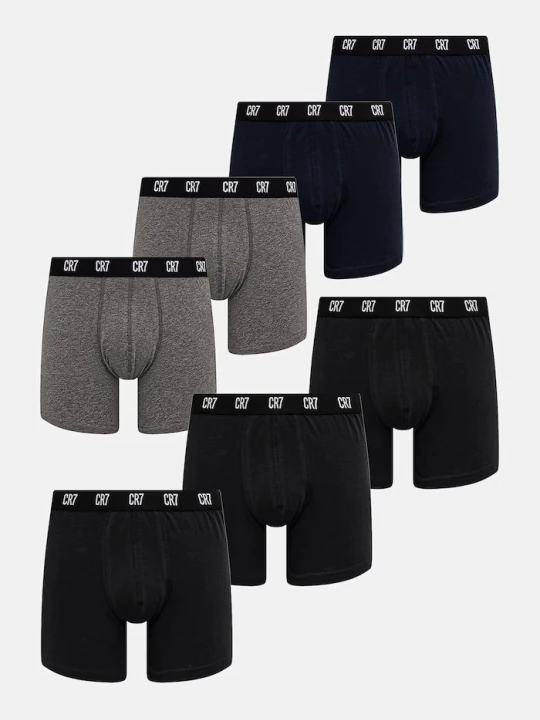 Zdjęcie produktu CR7 Cristiano Ronaldo bokserki 7-pack czarny