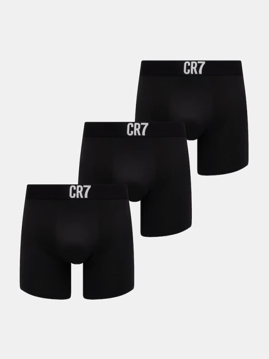 Zdjęcie produktu CR7 Cristiano Ronaldo bokserki męskie x MODAL CONCEPT 3-pack czarny