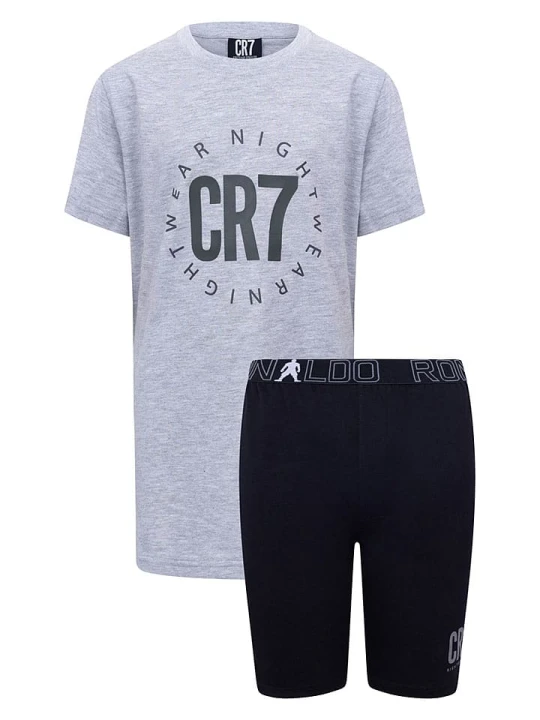 Zdjęcie produktu CR7 Piżama w kolorze czarno-szarym rozmiar: 152