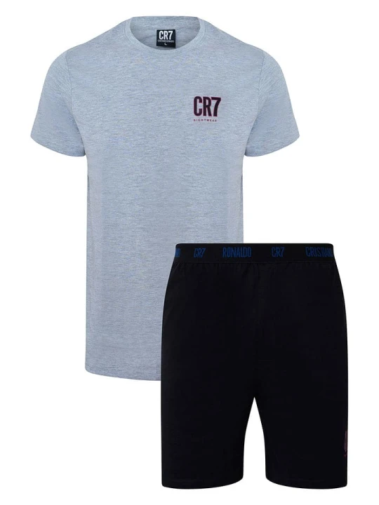 Zdjęcie produktu CR7 Piżama w kolorze szaro-czarnym rozmiar: M