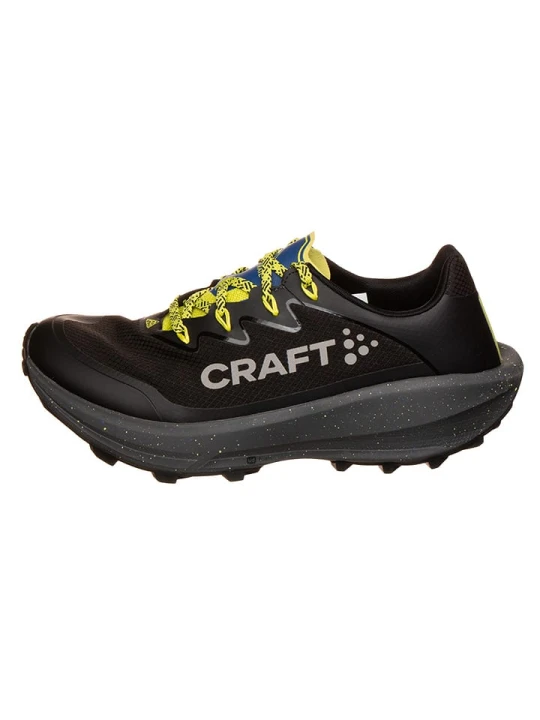 Zdjęcie produktu Craft Buty "CTM Ultra Carbon Race Rebel" w kolorze czarno-żółtym do biegania rozmiar: 37