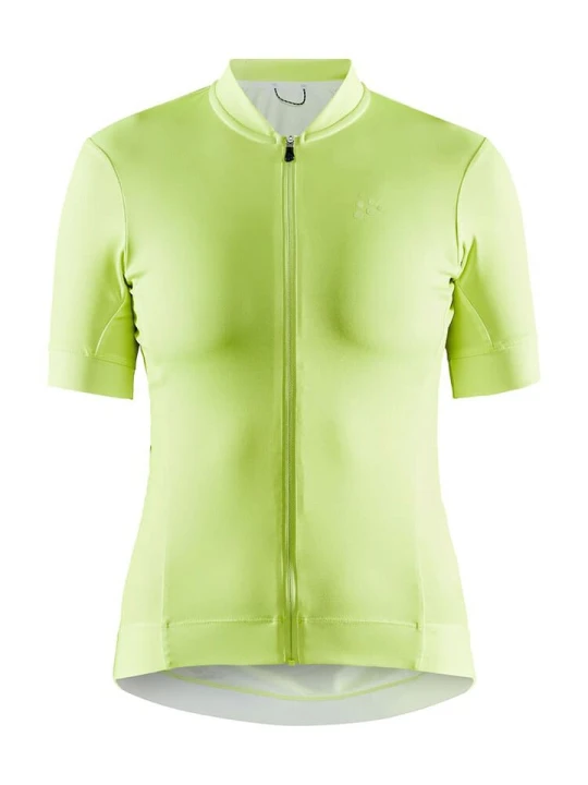 Zdjęcie produktu Craft Koszulka kolarska "Essence Jersey" w kolorze limonkowym rozmiar: XS