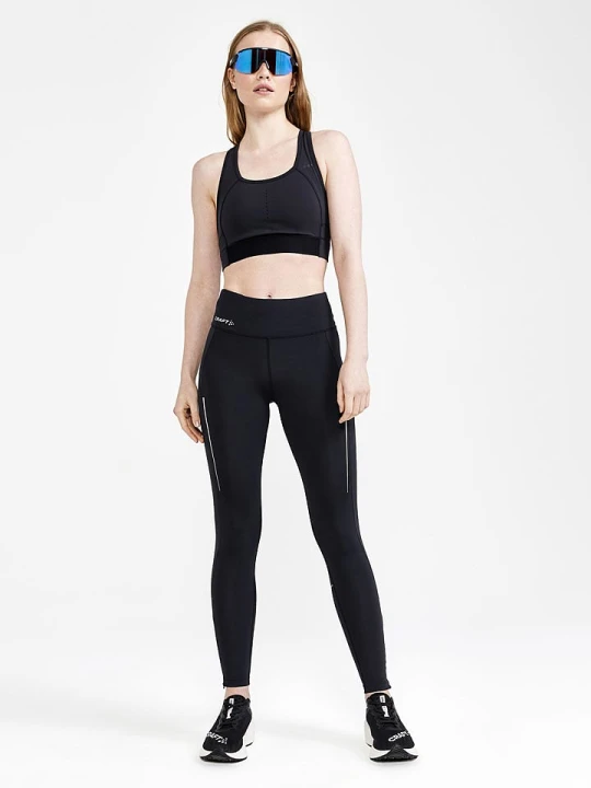 Zdjęcie produktu Craft Legginsy "ADV Essence" w kolorze czarnym do biegania rozmiar: M