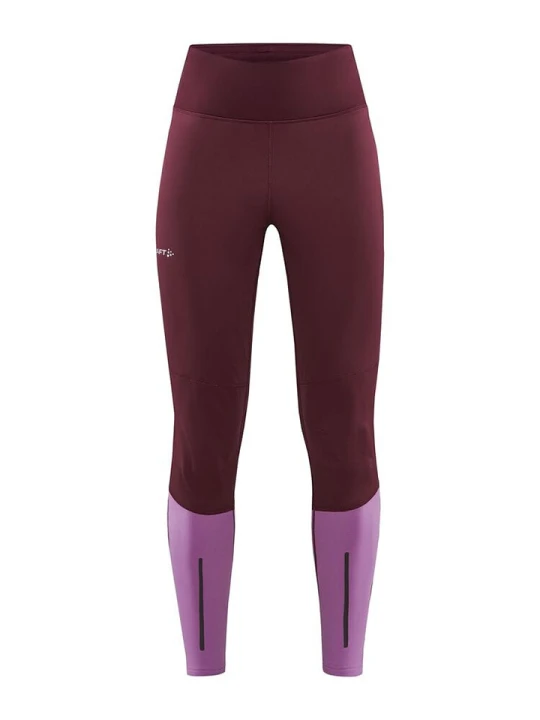 Zdjęcie produktu Craft Legginsy sportowe "ADV Essence Win" w kolorze fioletowym rozmiar: L