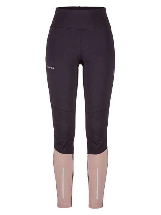 Zdjęcie produktu Craft Legginsy sportowe "ADV Essence Wind" w kolorze fioletowym rozmiar: XL