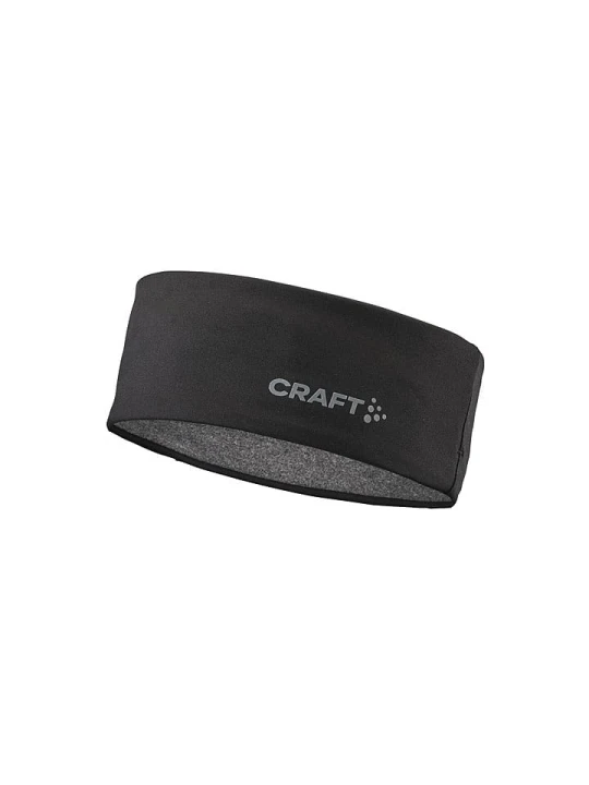 Zdjęcie produktu Craft Opaska "Adv Windblock" w kolorze czarnym na czoło rozmiar: L / XL