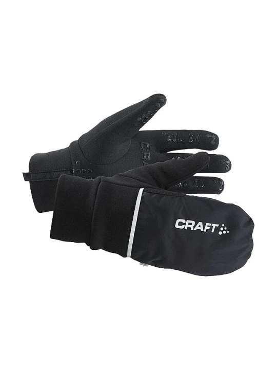 Zdjęcie produktu Craft Rękawiczki funkcyjne "Adv Hybrid Weather" w kolorze czarnym rozmiar: XXL