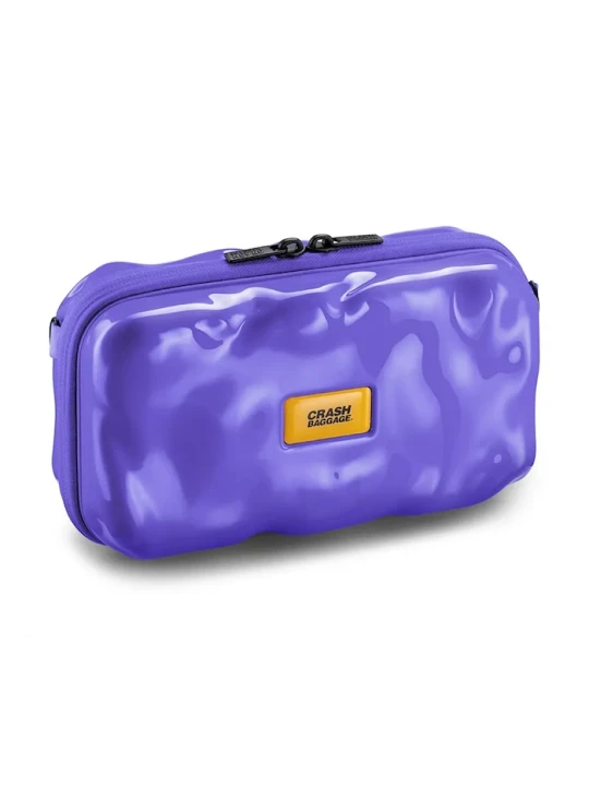 Zdjęcie produktu Crash Baggage kosmetyczka MINI ICON TONE ON TONE 22x12x8 cm fioletowy