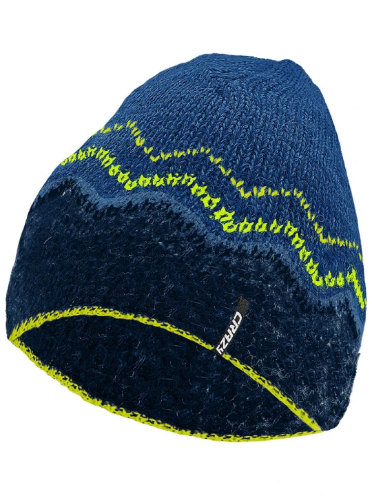 Zdjęcie produktu Crazy Czapka beanie "Norge" w kolorze niebiesko-granatowym rozmiar: onesize