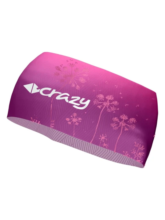 Zdjęcie produktu Crazy Opaska funkcyjna "Crazy Band" w kolorze różowym na czoło rozmiar: onesize