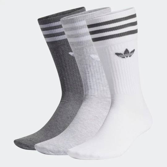 Zdjęcie produktu Crew Socks 3 Pairs Adidas biały