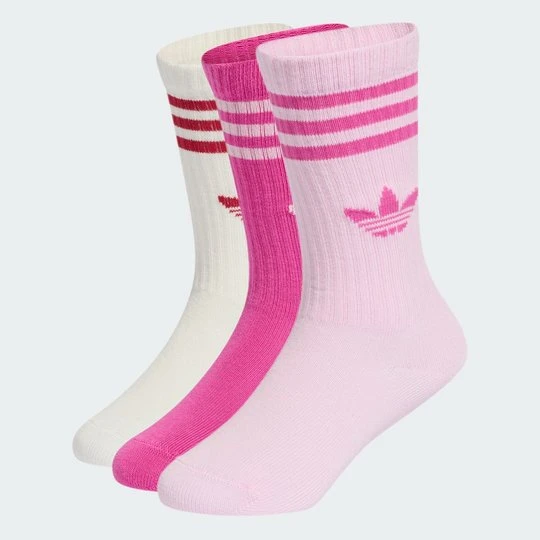 Zdjęcie produktu Crew Socks 3 Pairs Adidas różowy