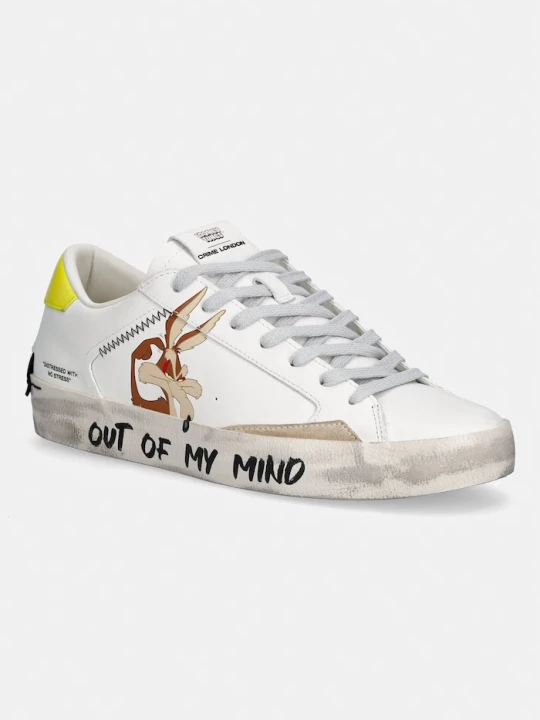 Zdjęcie produktu Crime London CHELSEA sneakersy męskie skórzane biały