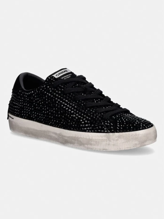 Zdjęcie produktu Crime London DISTRESSED sneakersy damskie czarny