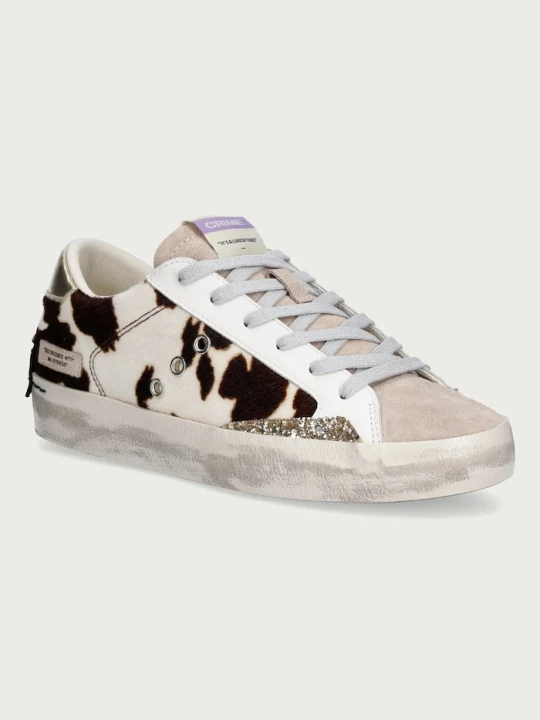 Zdjęcie produktu Crime London DISTRESSED sneakersy damskie beżowy