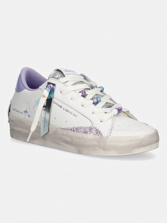 Zdjęcie produktu Crime London SK8 DELUXE sneakersy damskie beżowy
