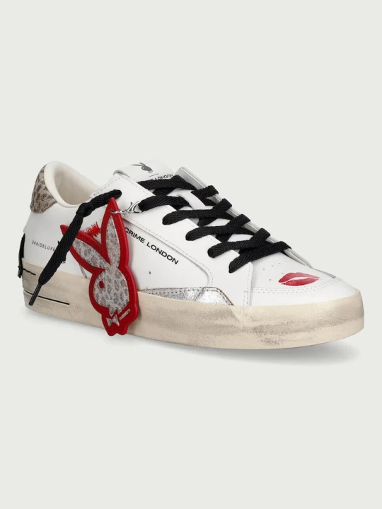 Zdjęcie produktu Crime London sneakersy damskie skórzane biały