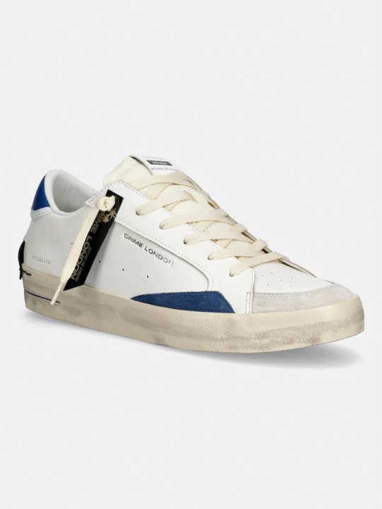 Zdjęcie produktu Crime London SK8 DELUXE sneakersy męskie skórzane beżowy