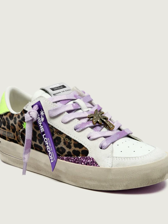 Zdjęcie produktu Crime London Skórzane sneakersy SK8 DELUXE biały