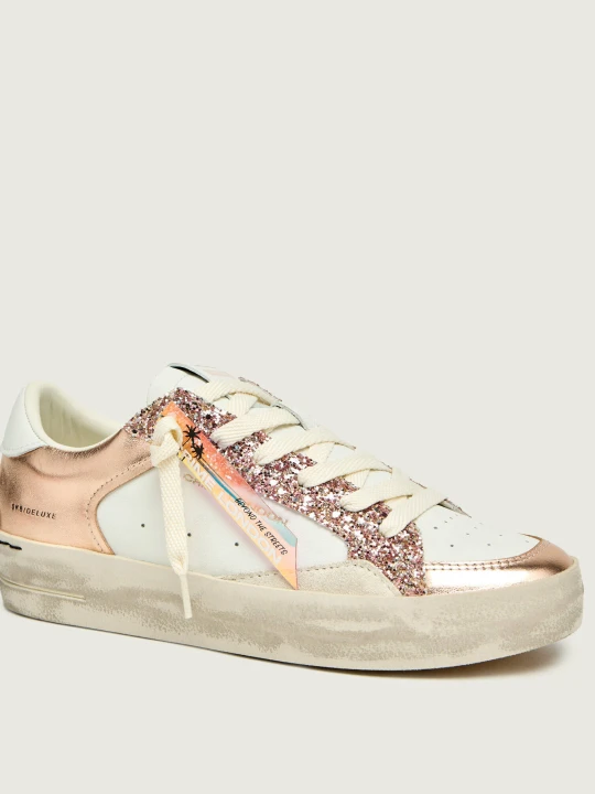 Zdjęcie produktu Crime London Skórzane sneakersy SK8 DELUXE biały