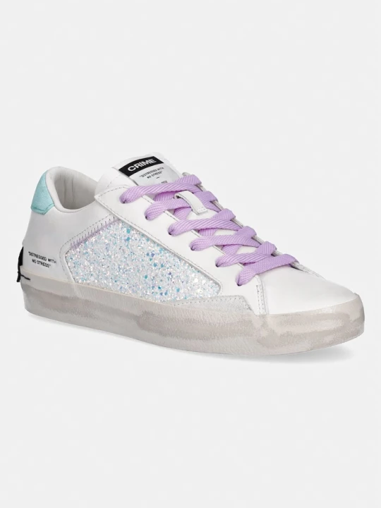 Zdjęcie produktu Crime London sneakersy DISTRESSED biały