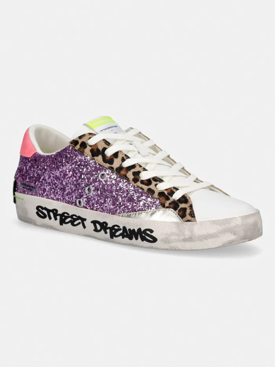 Zdjęcie produktu Crime London sneakersy DISTRESSED różowy