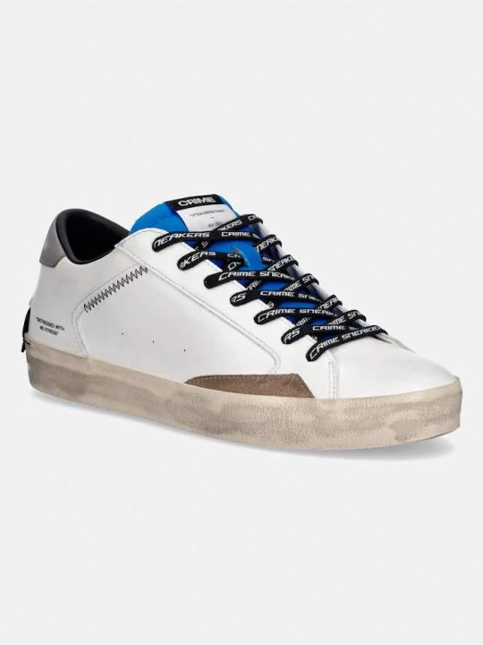 Zdjęcie produktu Crime London sneakersy skórzane DISTRESSED biały