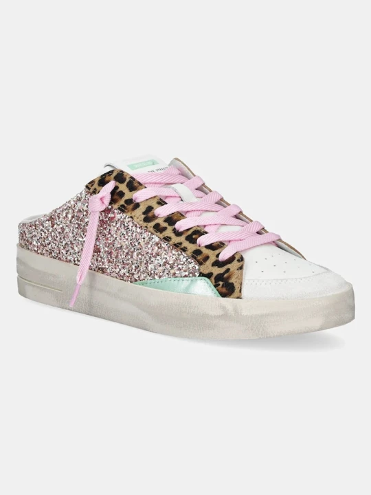 Zdjęcie produktu Crime London sneakersy skórzane SK8 DELUX SABOT różowy