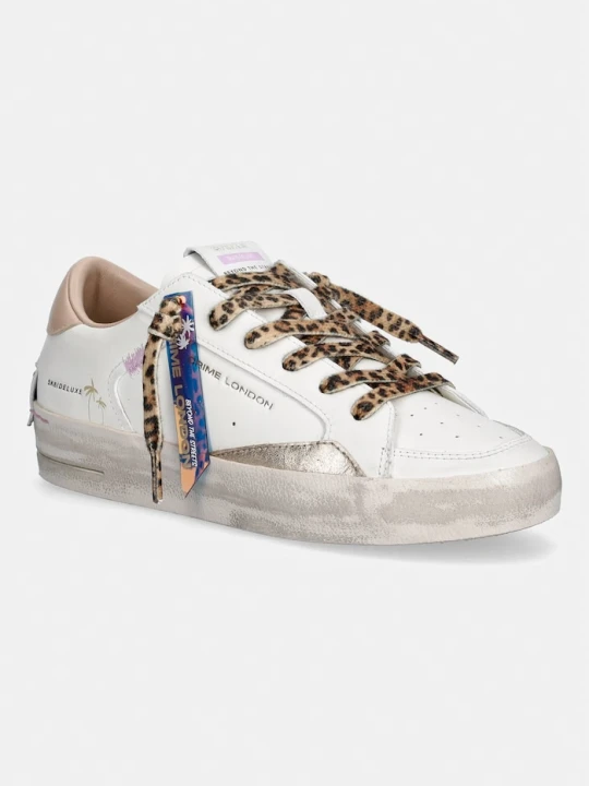 Zdjęcie produktu Crime London sneakersy skórzane SK8 DELUXE biały