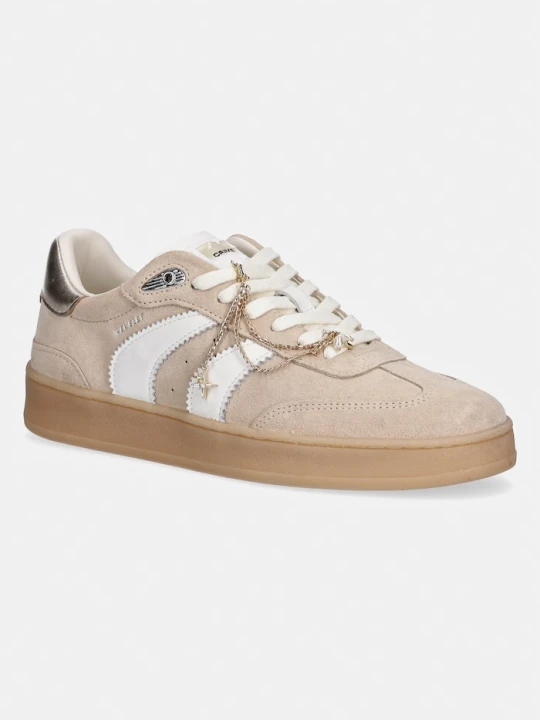 Zdjęcie produktu Crime London WEMBLEY sneakersy damskie zamszowe beżowy