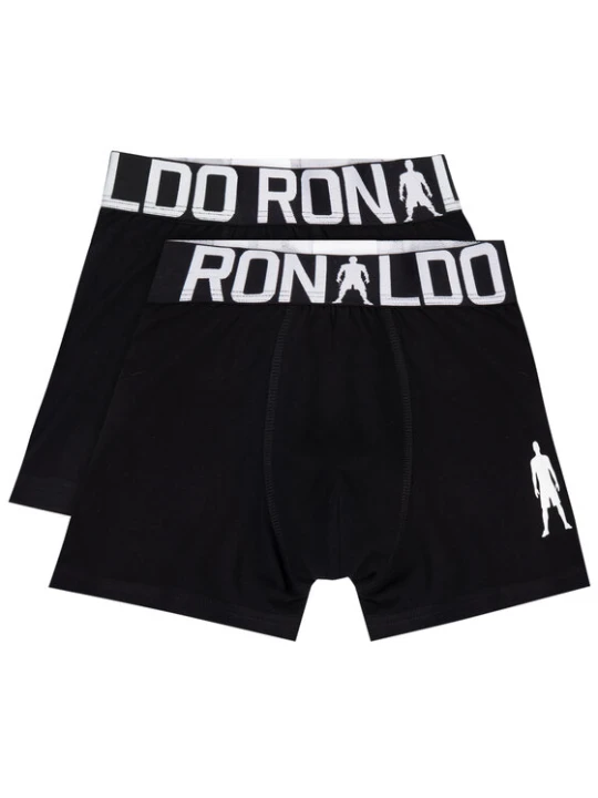Zdjęcie produktu Cristiano Ronaldo CR7 Komplet bokserek Boys 2-Pack Boxer 8400-51-451 Czarny