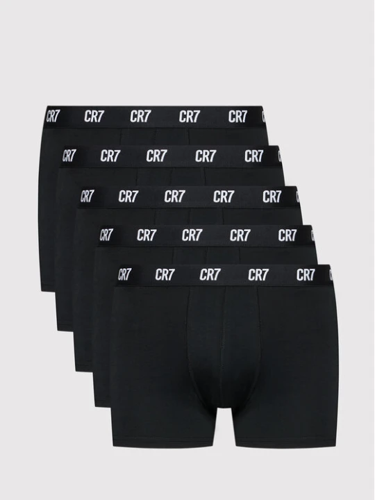 Zdjęcie produktu Cristiano Ronaldo CR7 Komplet bokserek Basic Trunk 5-Pack 8106-49-2900 Czarny