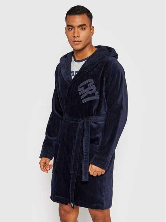 Zdjęcie produktu Cristiano Ronaldo CR7 Szlafrok 8740-93-490 Granatowy