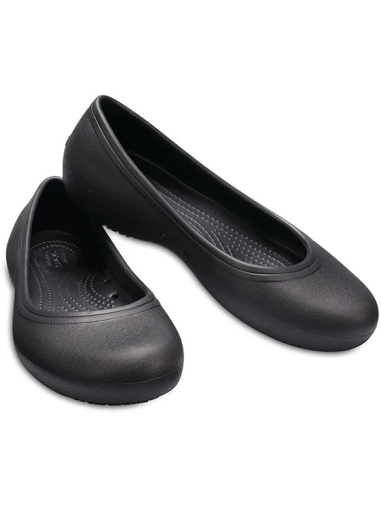 Zdjęcie produktu Crocs Baleriny "At Work" w kolorze czarnym rozmiar: 34/35