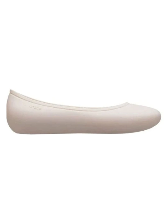 Zdjęcie produktu Crocs Baleriny "Brooklyn" w kolorze kremowym rozmiar: 39/40