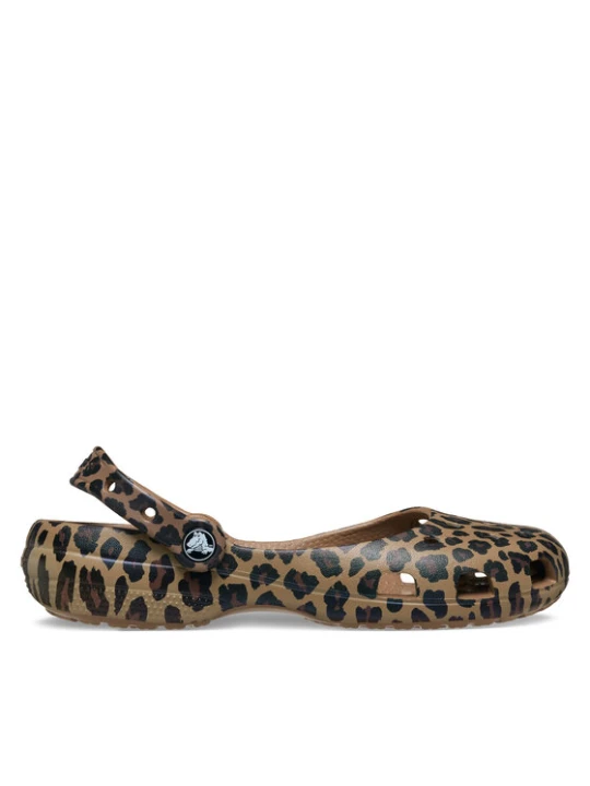 Zdjęcie produktu Crocs Baleriny Classic Animal Ballet 212478 Brązowy