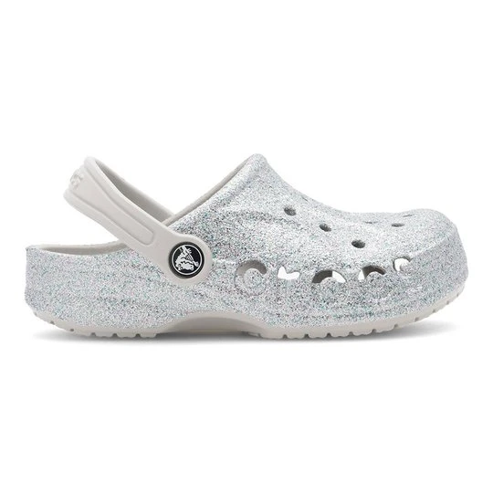 Zdjęcie produktu CROCS BAYA GLITTER CLOG K 207015-040 Srebrny