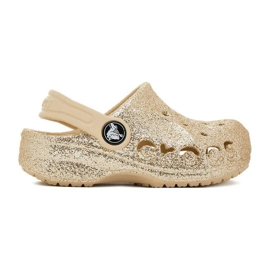 Zdjęcie produktu CROCS C-BAYA GLITTER CLOG T 207014-11S Biały Złoty